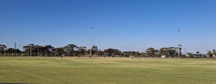 Playing field a Bacchus Marsh